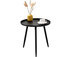 Goodivery ® Rond Metalen Bijzettafeltje voor Binnen en Buiten, Compact en Stijlvol Ontwerp voor Elke Ruimte