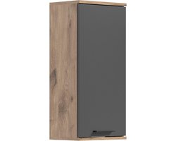 Goodivery ® Stijlvolle Grijze Hangende Badkamerkast voor Optimaal Ruimtegebruik en Organisatie