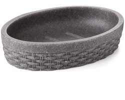 Goodivery® Stijlvolle grijze zeepschaal van hoogwaardig materiaal voor badkamer