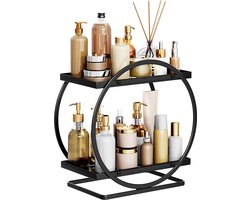 Goodivery ® Stijlvolle Organisator Voor Cosmetica En Huidverzorging Met Twee Lagen Voor Badkamer En Slaapkamer