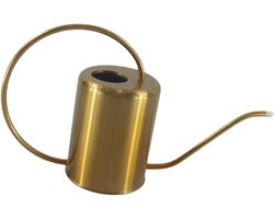 Goodivery ® Stijlvolle Retro Gietkan van Messing met Lange Tuit voor Kamerplanten 2 Liter Capaciteit