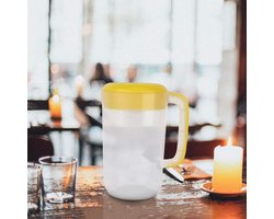 Goodivery ® Transparante Grote Waterkan van 4000 ml voor Koude Dranken met Handige Schaalverdeling