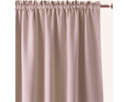 Goodivery ® Verduisterend Gordijn met Plooiband en Modern Design voor Woonkamer en Slaapkamer