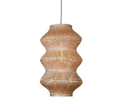 GOOD&MOJO Hanglamp Barbados - Naturel - Ø40cm - Bohemian - Hanglampen Eetkamer, Slaapkamer, Woonkamer