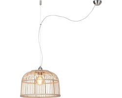 GOOD&MOJO Hanglamp Borneo - Bamboe - Ø42cm - Scandinavisch,Bohemian - Hanglampen Eetkamer, Slaapkamer, Woonkamer