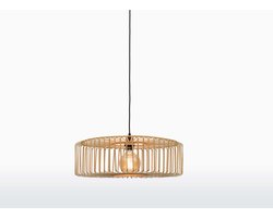 GOOD&MOJO Hanglamp Bromo - Bamboe - Ø60cm - Scandinavisch,Bohemian - Hanglampen Eetkamer, Slaapkamer, Woonkamer