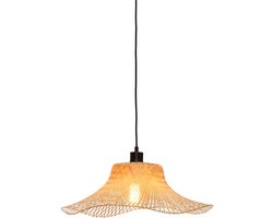 GOOD&MOJO Hanglamp Ibiza - Bamboe - 50x50x15cm - - Hanglampen Eetkamer, Slaapkamer, Woonkamer