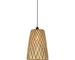 GOOD&MOJO Hanglamp Kalimantan - Bamboe - Ø34cm - Scandinavisch,Bohemian - Hanglampen Eetkamer, Slaapkamer, Woonkamer