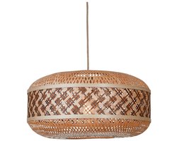 GOOD&MOJO Hanglamp Langkawi - Naturel - Ø50cm - Bohemian - Hanglampen Eetkamer, Slaapkamer, Woonkamer