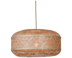 GOOD&MOJO Hanglamp Langkawi - Naturel - Ø50cm - Bohemian - Hanglampen Eetkamer, Slaapkamer, Woonkamer