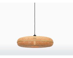 GOOD&MOJO Hanglamp Palawan - Bamboe - Ø60cm - Scandinavisch,Bohemian - Hanglampen Eetkamer, Slaapkamer, Woonkamer
