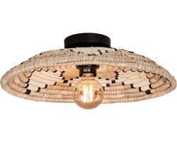 GOOD&MOJO Plafonniere Andros - Naturel/Wit - Ø45cm - Scandinavisch