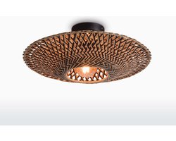 GOOD&MOJO Plafonniere Bali - Bamboe - Ø44cm - Scandinavisch,Bohemian