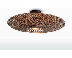GOOD&MOJO Plafonniere Bali - Bamboe - Ø60cm - Scandinavisch,Bohemian
