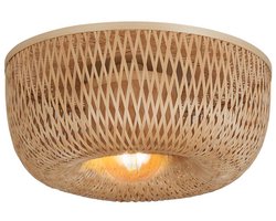 GOOD&MOJO Plafonniere Barbados - Naturel - Ø35cm - Bohemian