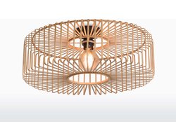 GOOD&MOJO Plafonniere Bromo - Bamboe - Ø60cm - Scandinavisch,Bohemian
