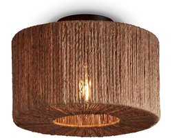 GOOD&MOJO Plafonniere Iguazu - Jute - Ø30cm - Bohemian