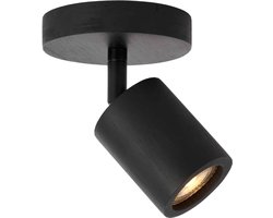 GOOD&MOJO Plafonniere Java - Zwart - Ø12x17cm - Modern