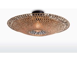 GOOD&MOJO Plafonniere Kalimantan - Bamboe - Ø44cm - Scandinavisch,Bohemian