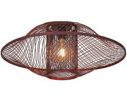 GOOD&MOJO Plafonniere Maui - Bordeaux - Ø70cm - Bohemian