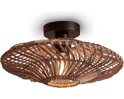GOOD&MOJO Plafonniere Zanzibar - Rotan - Ø40cm - Modern