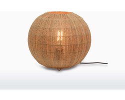 GOOD&MOJO Tafellamp Iguazu - Jute - Ø32cm - Scandinavisch,Bohemian