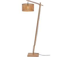 GOOD&MOJO Vloerlamp Java - Bamboe - 58x32x150cm - Modern - Staande lampen voor Woonkamer - Slaapkamer