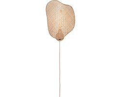 GOOD&MOJO Wandlamp Kinabalu - Naturel - 50x40x50cm - Binnen Bohemian