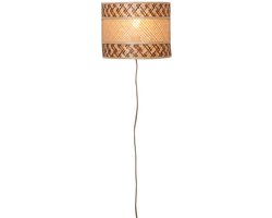GOOD&MOJO Wandlamp Langkawi - Naturel - Ø32cm - Binnen Bohemian