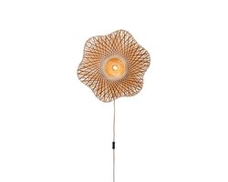 GOOD&MOJO Wandlamp Madura - Naturel - Ø60cm - Binnen Bohemian