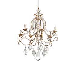 Goodwill KroonLuchter Glas Goud 22 cm