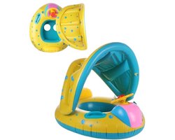 Goodz4All Zwemband Baby Float Baby Zwemband met Zonnescherm Peuter Zwemband