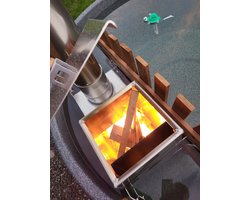 GooseBaden - 2 Persoons Hottub Deluxe - 12 jaar garantie op Kunststof Kuip! -