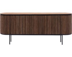 Goossens Dressoir Adel, 4 Deuren - Hout Bruin