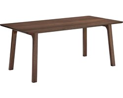 Goossens Emilie Eettafel - Hout - 180 x 75 x 90 cm - Rechthoek - noten
