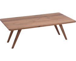 Goossens Ferry Salontafel - Hout - 110 x 36 x 60 cm - Rechthoek - noten