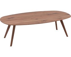 Goossens Ferry Salontafel - Hout - 135 x 36 x 75 cm - Ovaal
