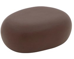 Goossens Kleinmeubel Pebble - Beton - bruin - 73 x 29 x 55 cm