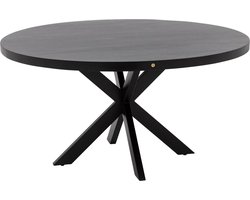 Goossens Lecce Eettafel - Hout - 150 x 76 x 150 cm - Rond