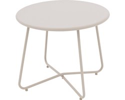 Goossens Must Salontafel - Aluminium - 60 x 50 x 60 cm - Rond