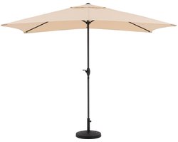 Goossens Parasol Siri - - bruin - 300 x 252 x 200 cm