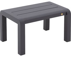 Goossens Salontafel 60x40 Cm Yngvar - Aluminium - Grijs