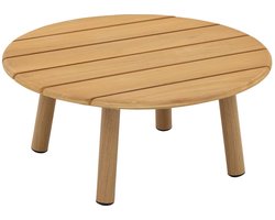 Goossens Salontafel Bari - Hout - blank - 60 x 25 x 60 cm