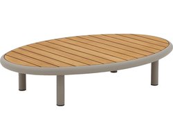 Goossens Salontafel Catch Of The Day - Hout - blank - 125 x 26 x 85 cm