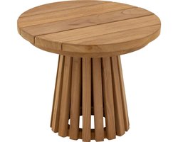 Goossens Salontafel Idro - Hout - onbewerkt - 50 x 45 x 50 cm