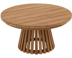 Goossens Salontafel Idro - Hout - onbewerkt - 80 x 38 x 80 cm