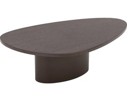 Goossens Salontafel Solea - 100 x 30 x 60 - eiken - bruin - organisch
