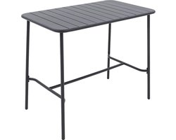 Goossens Trist - Aluminium - 130 x 105 x 80 cm - Vierkant - zwart