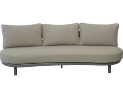 Goossens Tuinbank Catch Of The Day - Buitenstof - bruin - 218 x 68 x 88 cm