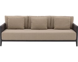 Goossens Tuinbank Yngvar - Aluminium - Bruin